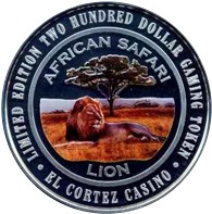 -200 El Cortez African Safari obv.